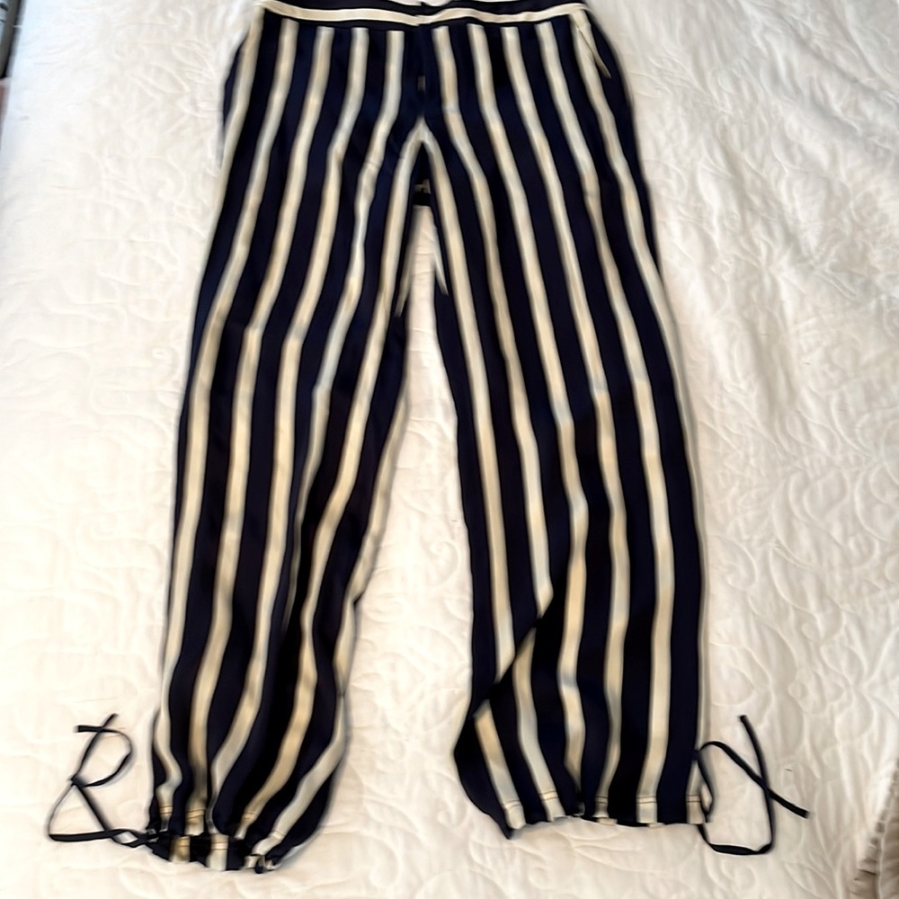Tommy Hilfiger silk trousers. Sz 10